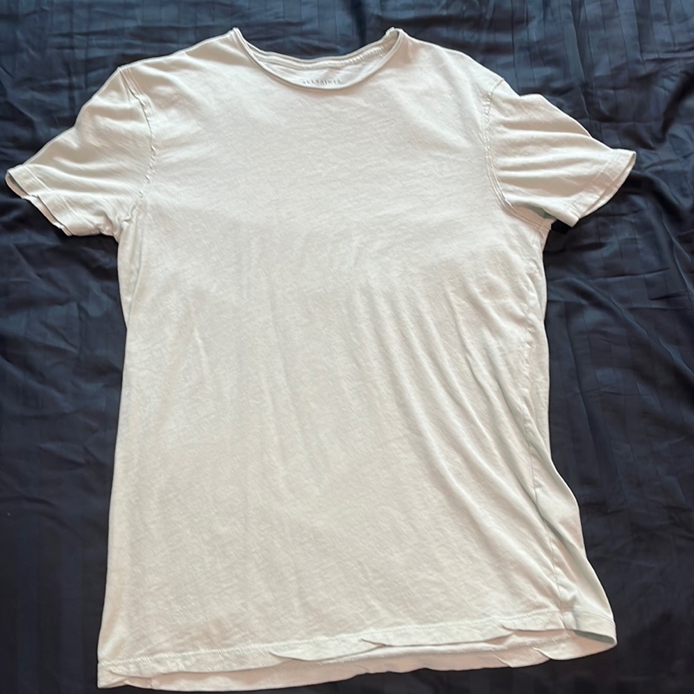 All saints light green shirt